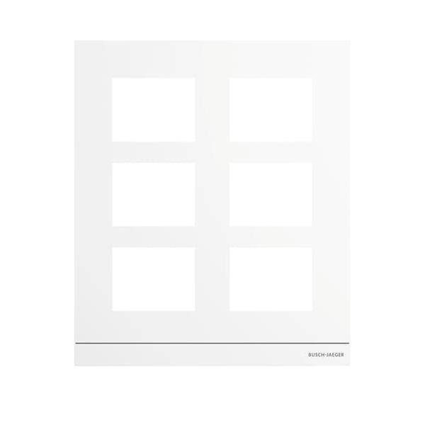 Busch-Jaeger Frontplatte 41396CF-W-03