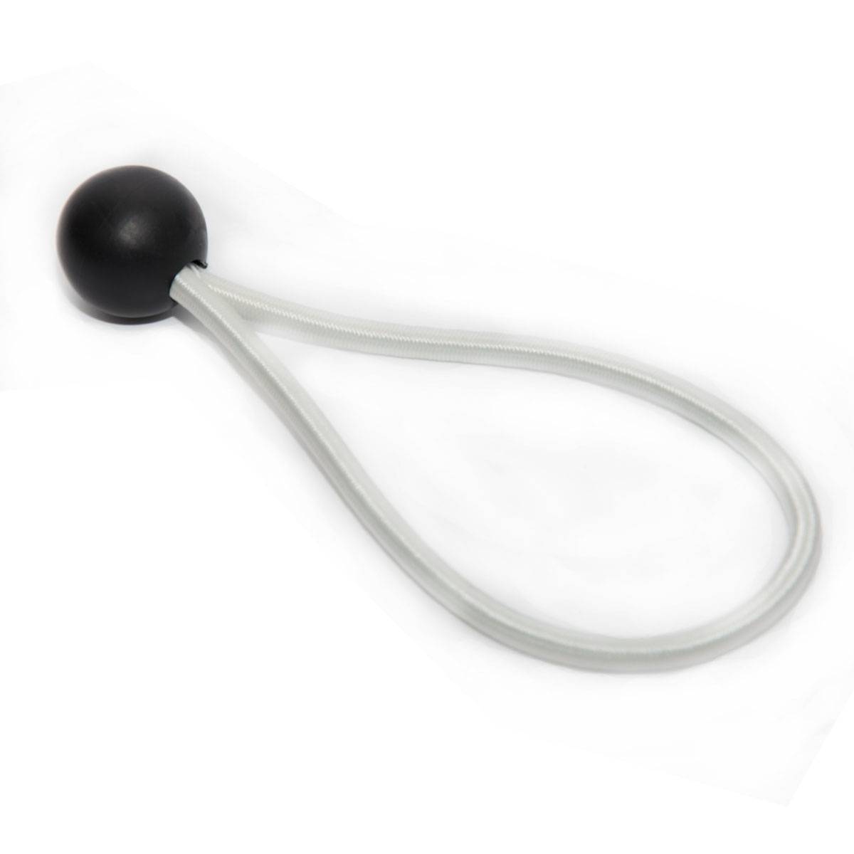 Dreamprint 50x Spanngummi mit Kugel 180 mm Weiß Planenspanner, Expanderschlingen, Planenhalter, Planengummi, Gummispanner, Zeltgummi, Expander für