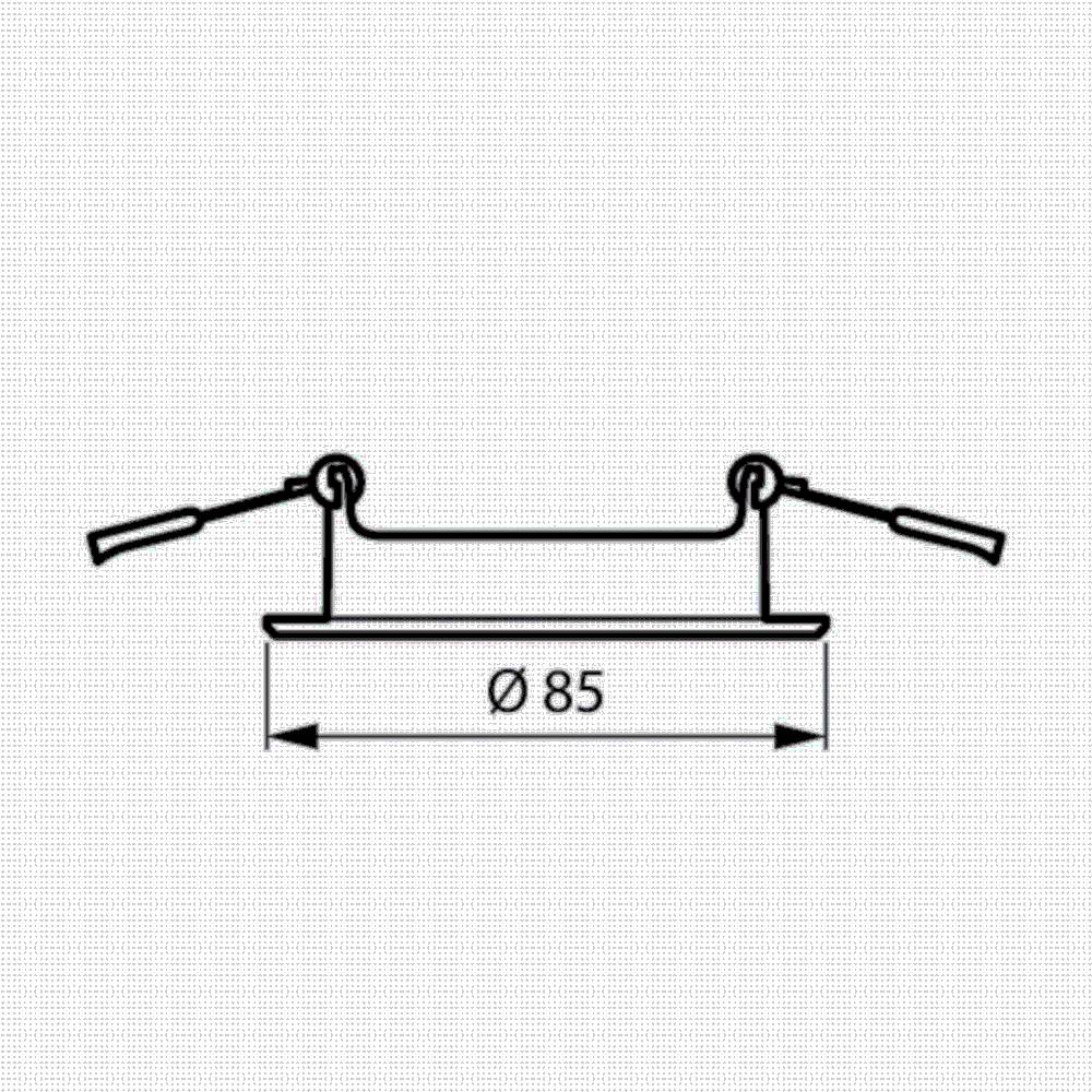 Philips Lighting Einbaustrahler o. Fassung RS155Z CFR #94113799