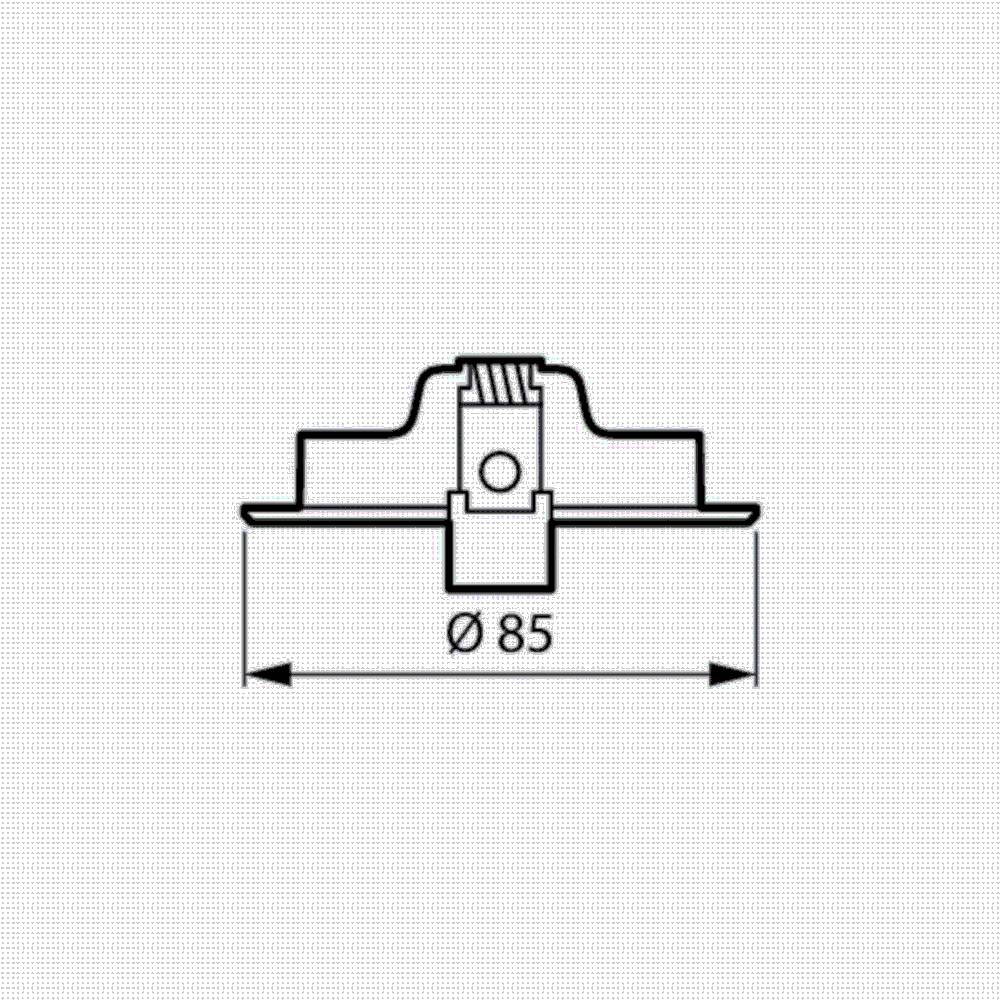 Philips Lighting Einbaustrahler o. Fassung RS155Z CFR #94116899