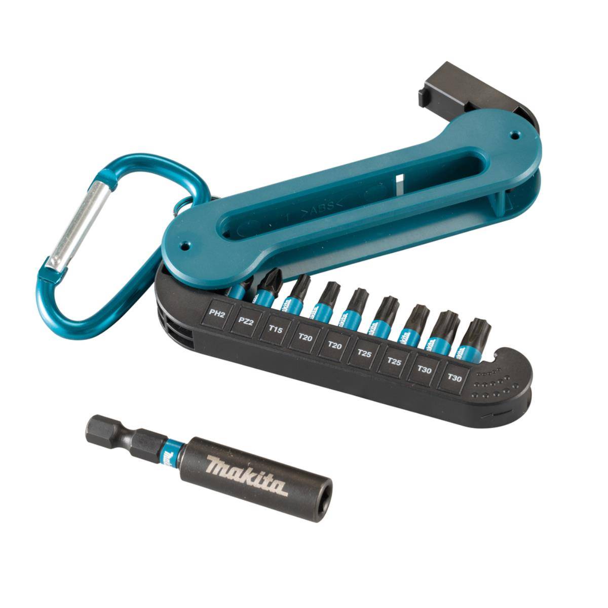 Makita 10 tlg. Impact Black Bitset Impact Black • 10-teilig
