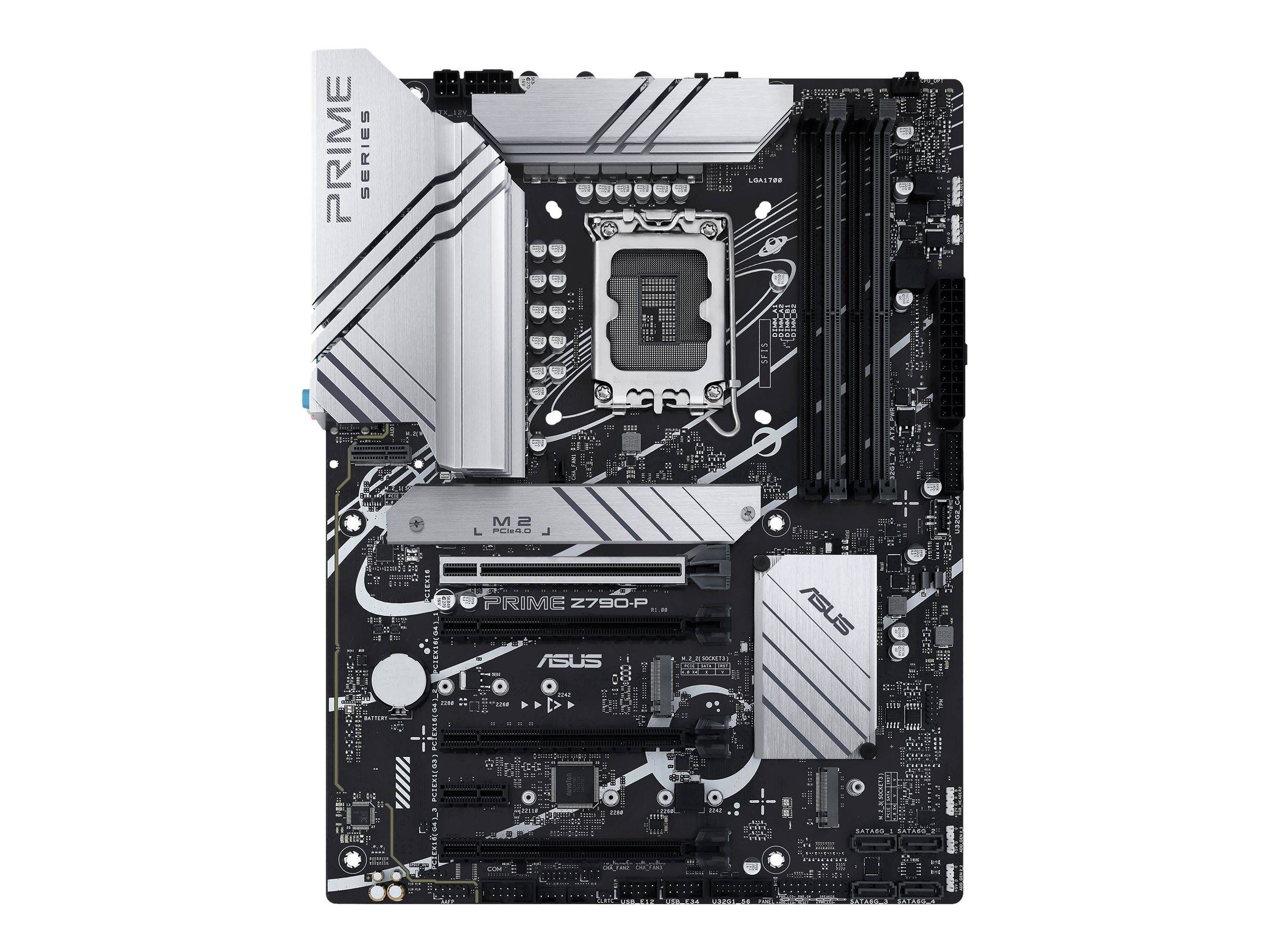 ASUS PRIME Z790-P - Motherboard - ATX - LGA1700-Sockel - Z790 Chipsatz - USB 3.2 Gen 1, USB 3.2 Gen 2, USB-C 3.2 Gen2, U