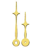 SELVA Zeigerpaar Euronorm Birne gelb Minutenzeiger-L:55mm