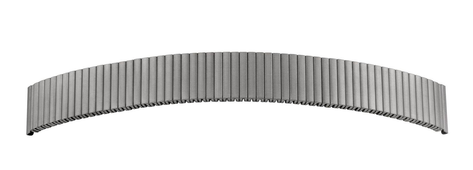 SELVA Flex-Metallband, Uhrenarmband, Ersatzband, Titan, matt