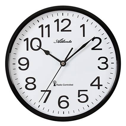 Atlanta 4378/5, Blau, Funk-Wanduhr