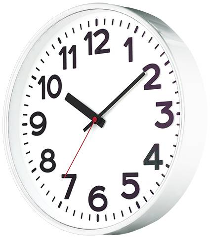 SELVA SELVA Quarz-Wanduhr Kolbingen, weiß