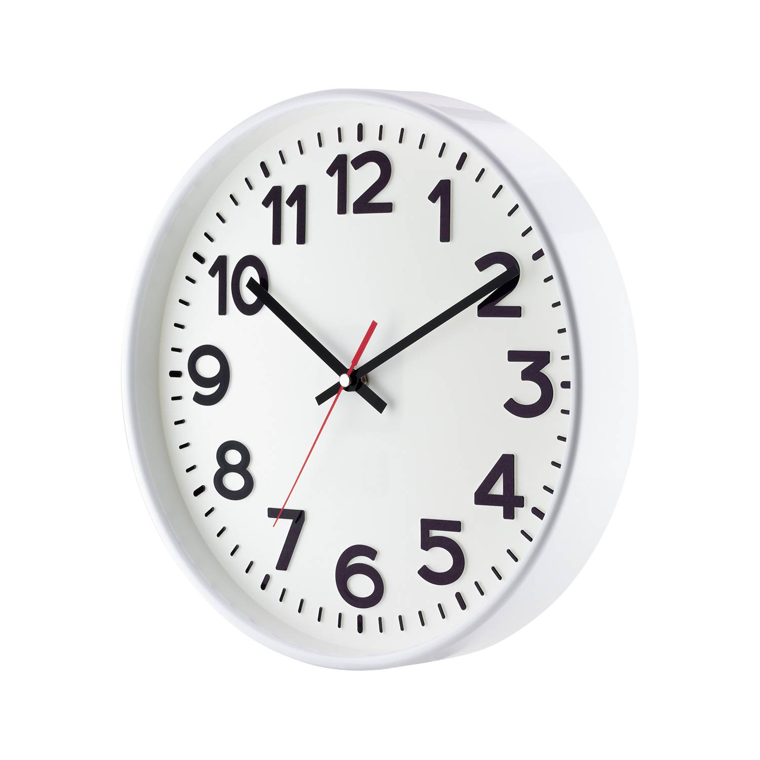 SELVA Funk-Wanduhr Kolbingen, Weiß