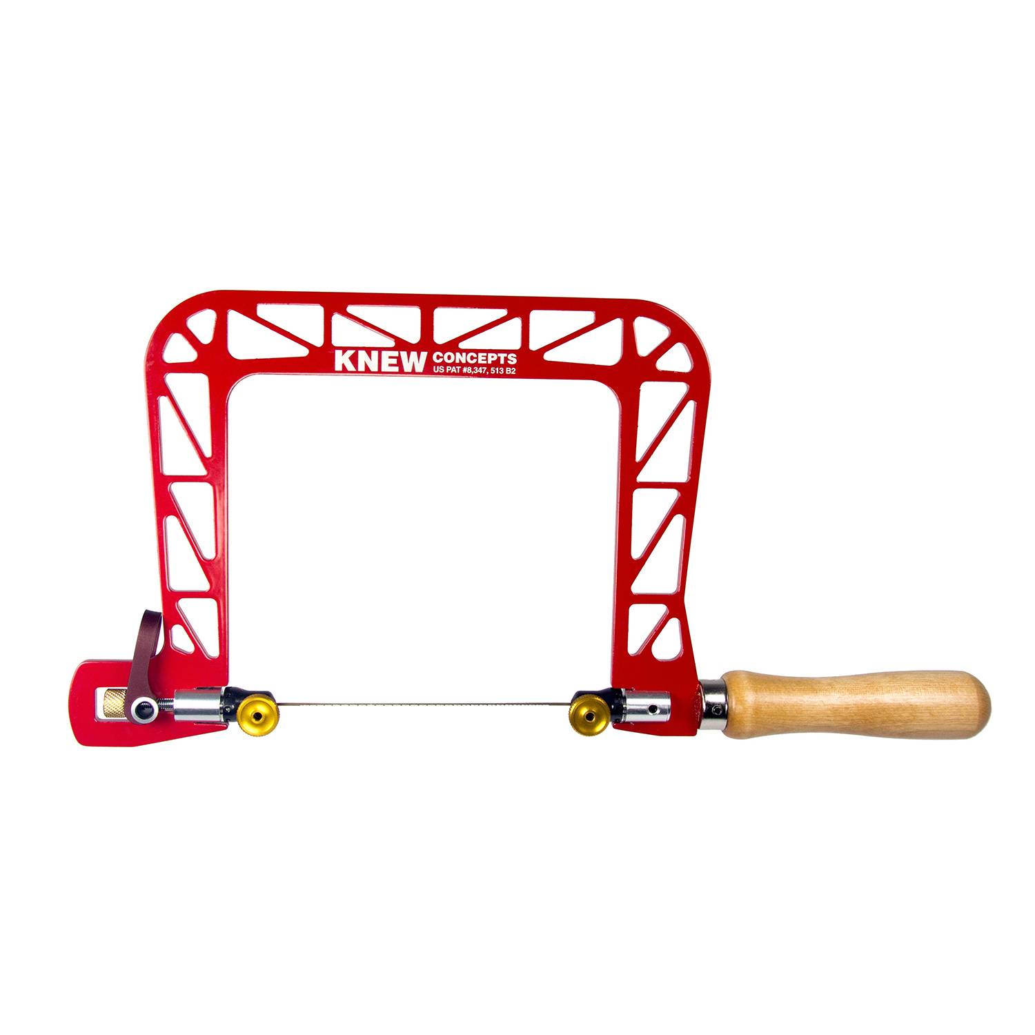 Knew Concepts Laubsägebogen mit Blattschrägstellung Heavy Duty, 125mm
