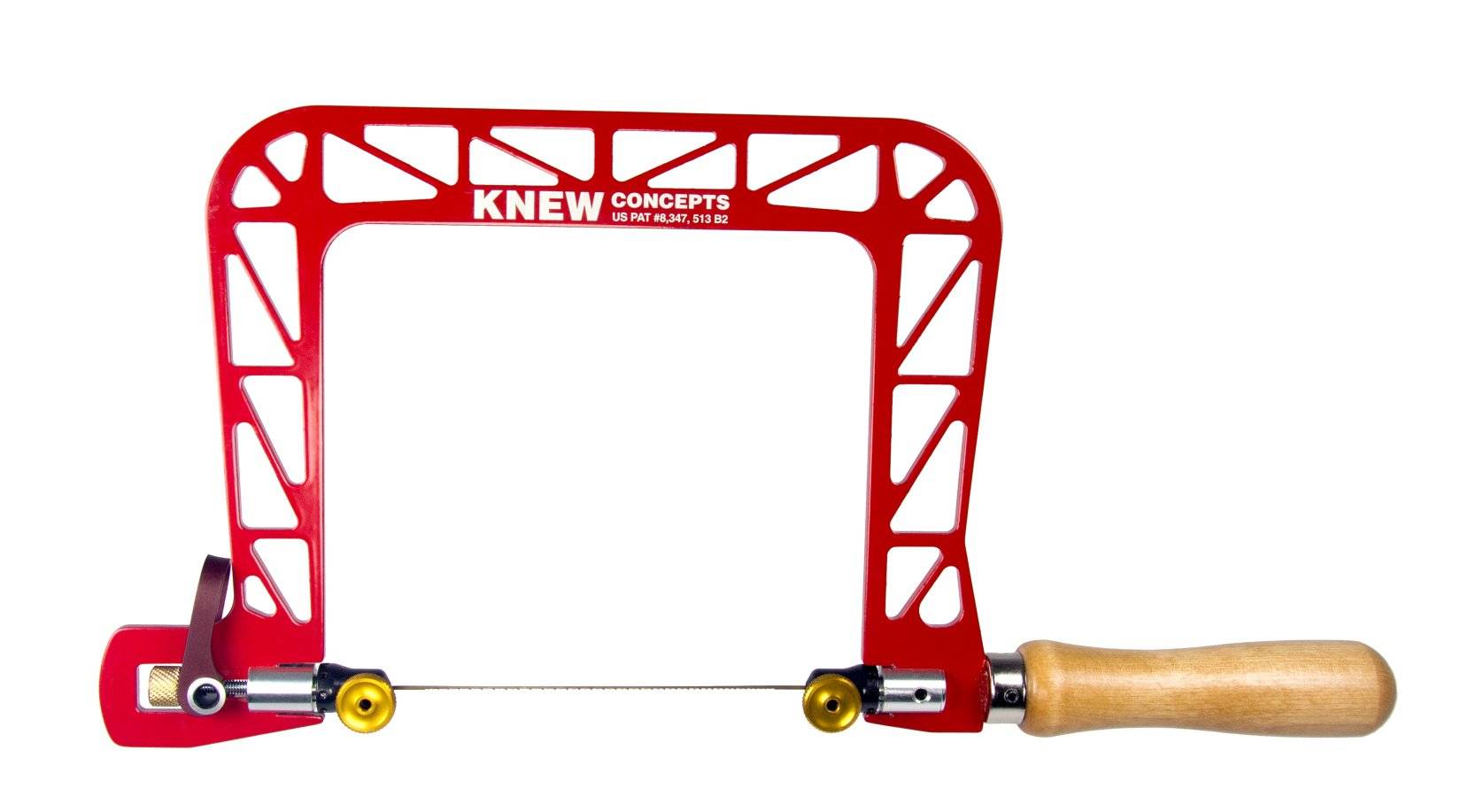 Knew Concepts Laubsägebogen mit Blattschrägstellung Heavy Duty, 125mm