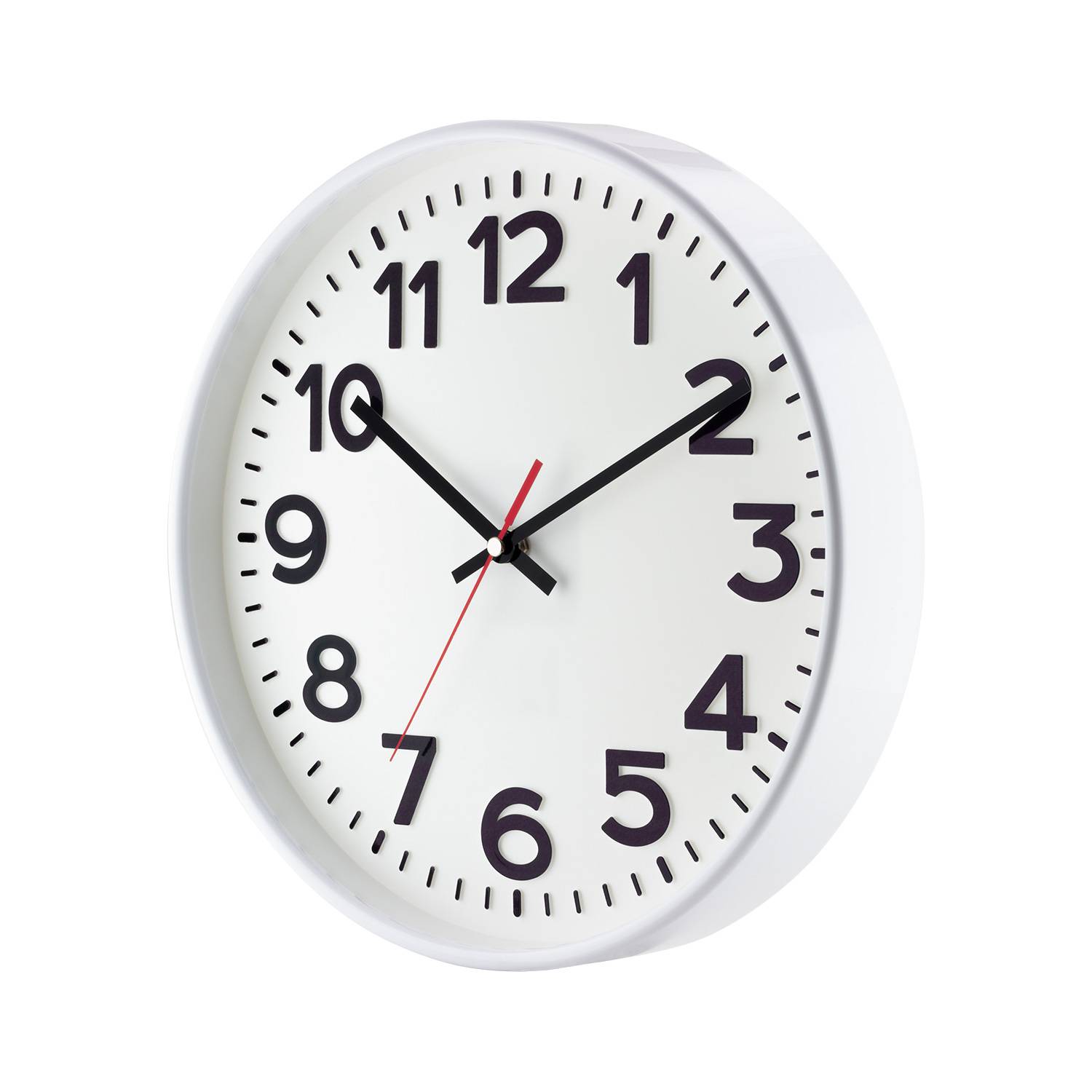 SELVA SELVA Quarz-Wanduhr Kolbingen, weiß
