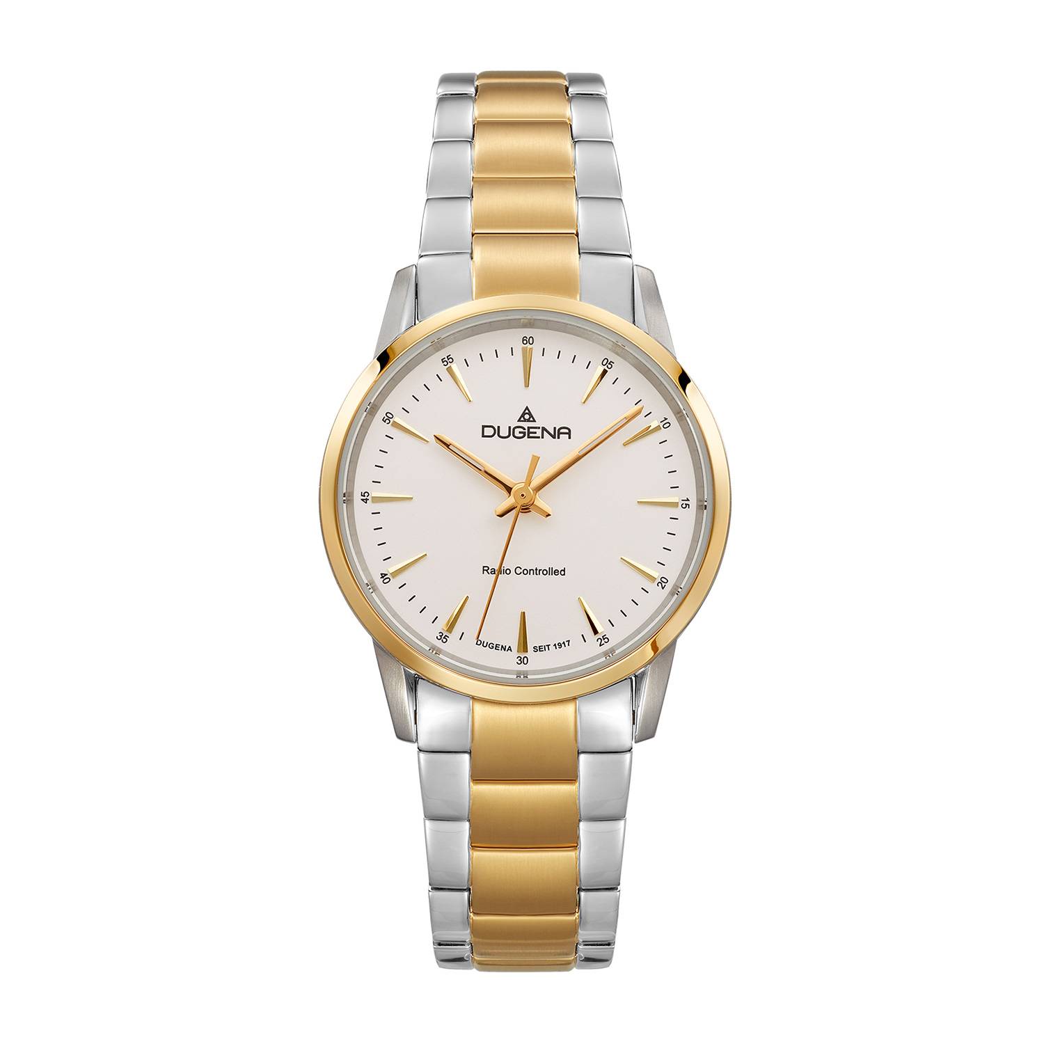 Dugena Damen-Armbanduhr Momentum XS, Funk, Quarz, Edelstahl, Saphirglas, 5 bar