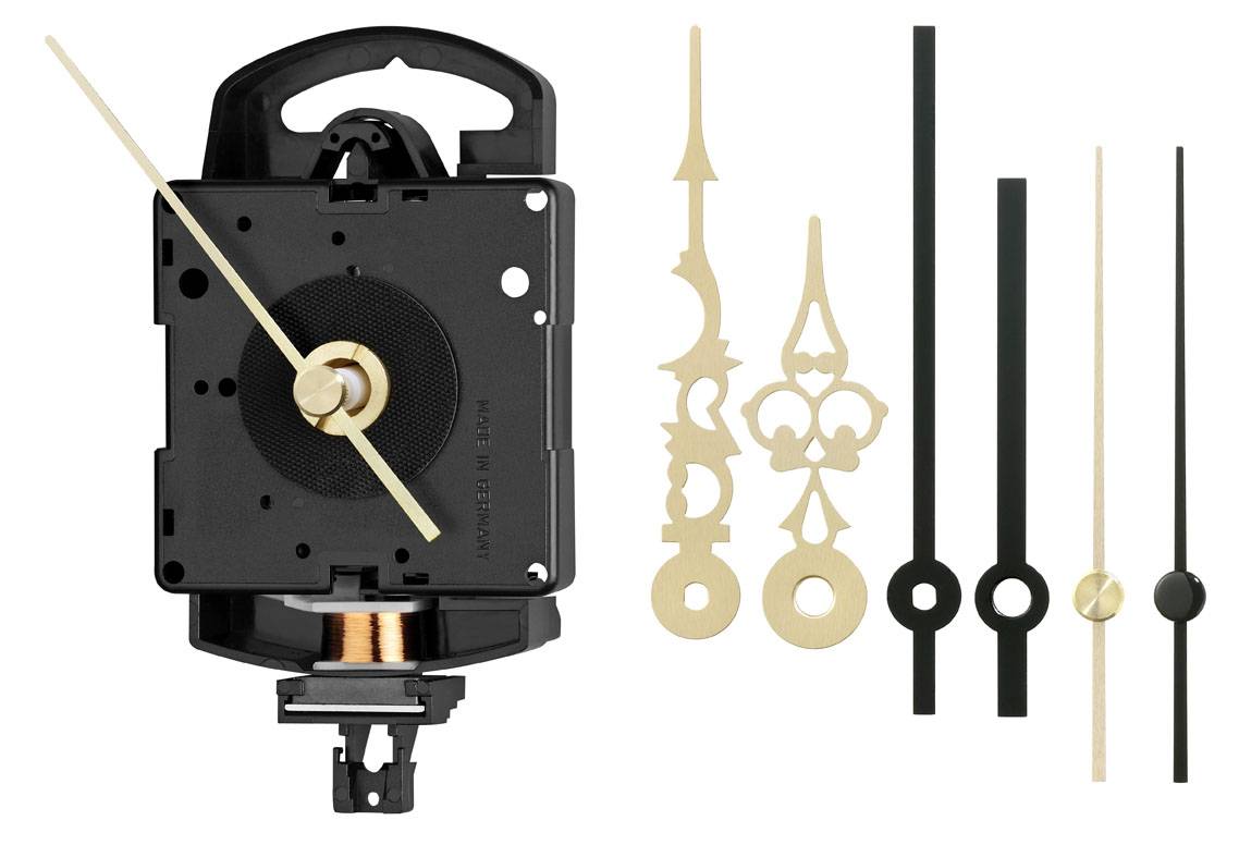 JUNGHANS Quarz-Pendel-Uhrwerk-Set Junghans SK 817 inklusive Zeiger-Set, ZWL 20,1mm