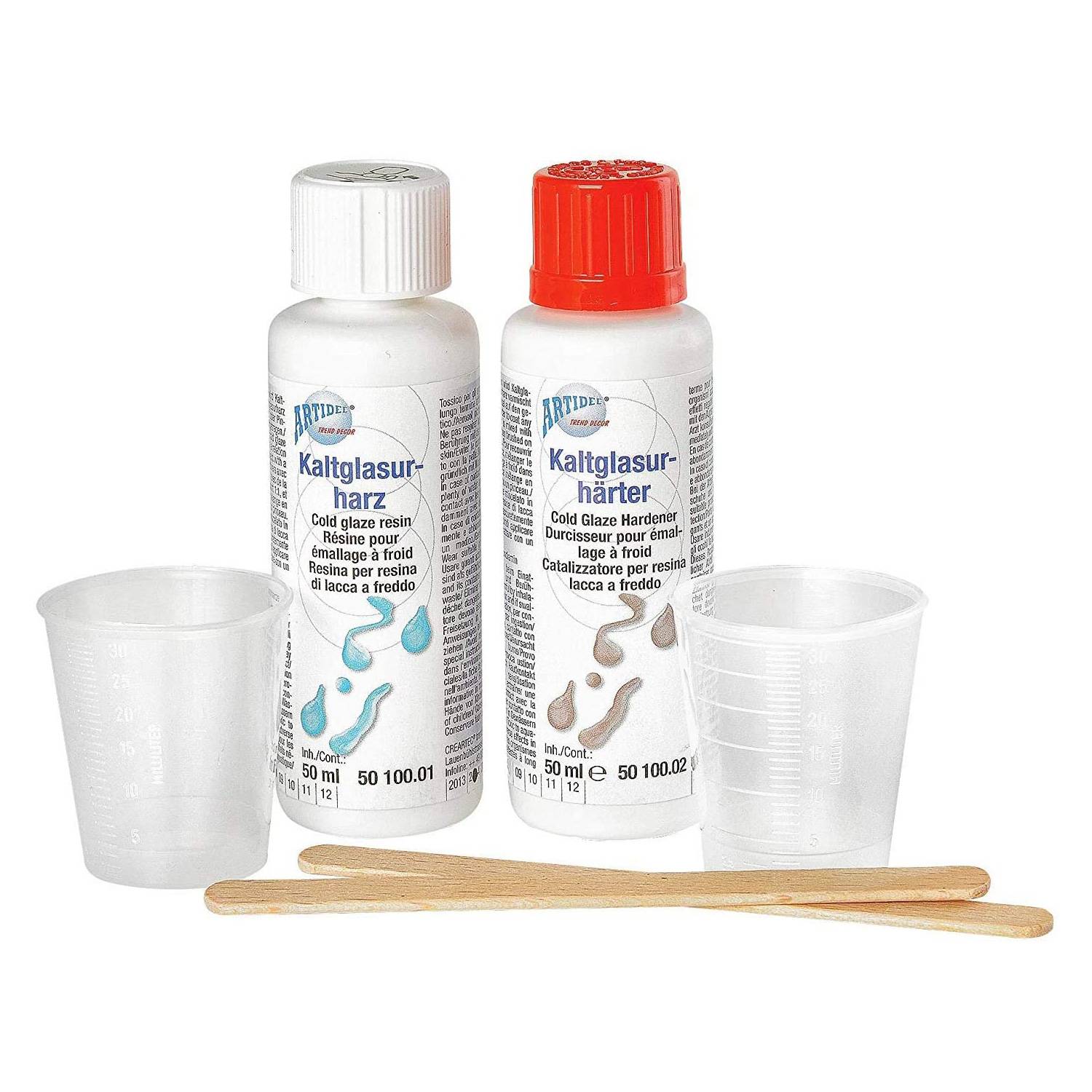 126,50 € / 1 l Kaltglasur 200ml - Starter-Set groß