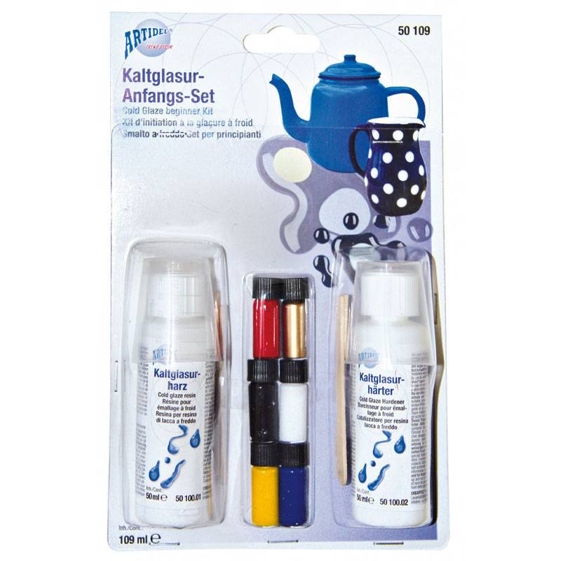 126,50 € / 1 l Kaltglasur 200ml - Starter-Set groß