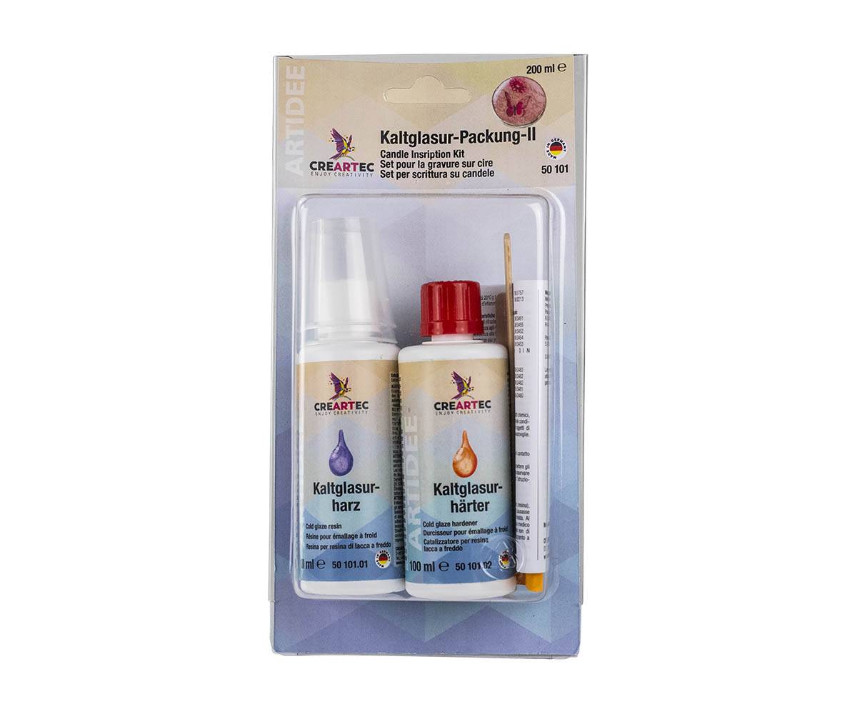 126,50 € / 1 l Kaltglasur 200ml - Starter-Set groß