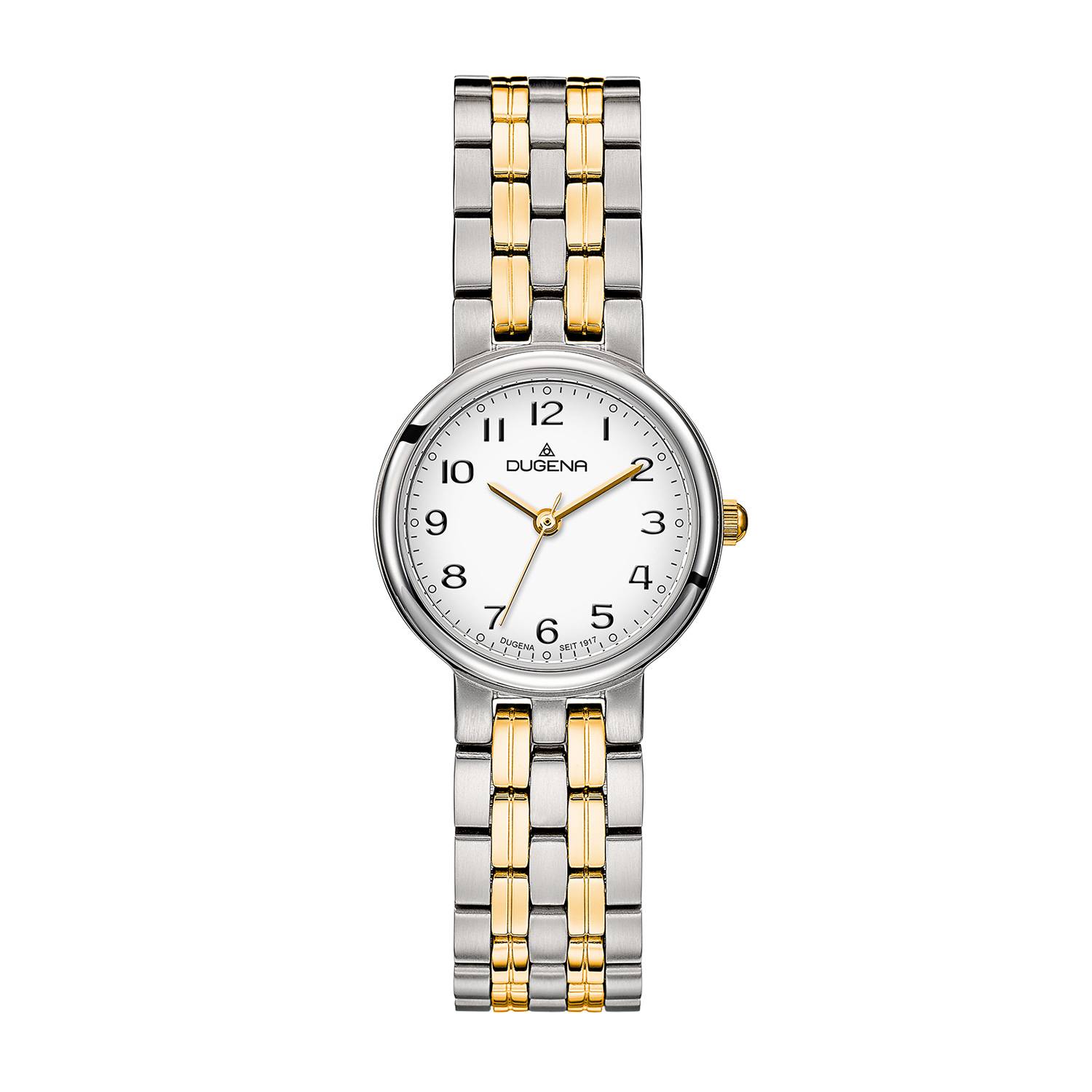 Dugena Damen-Armbanduhr Brenda, Quarz, Edelstahl, Mineralglas, 3 bar