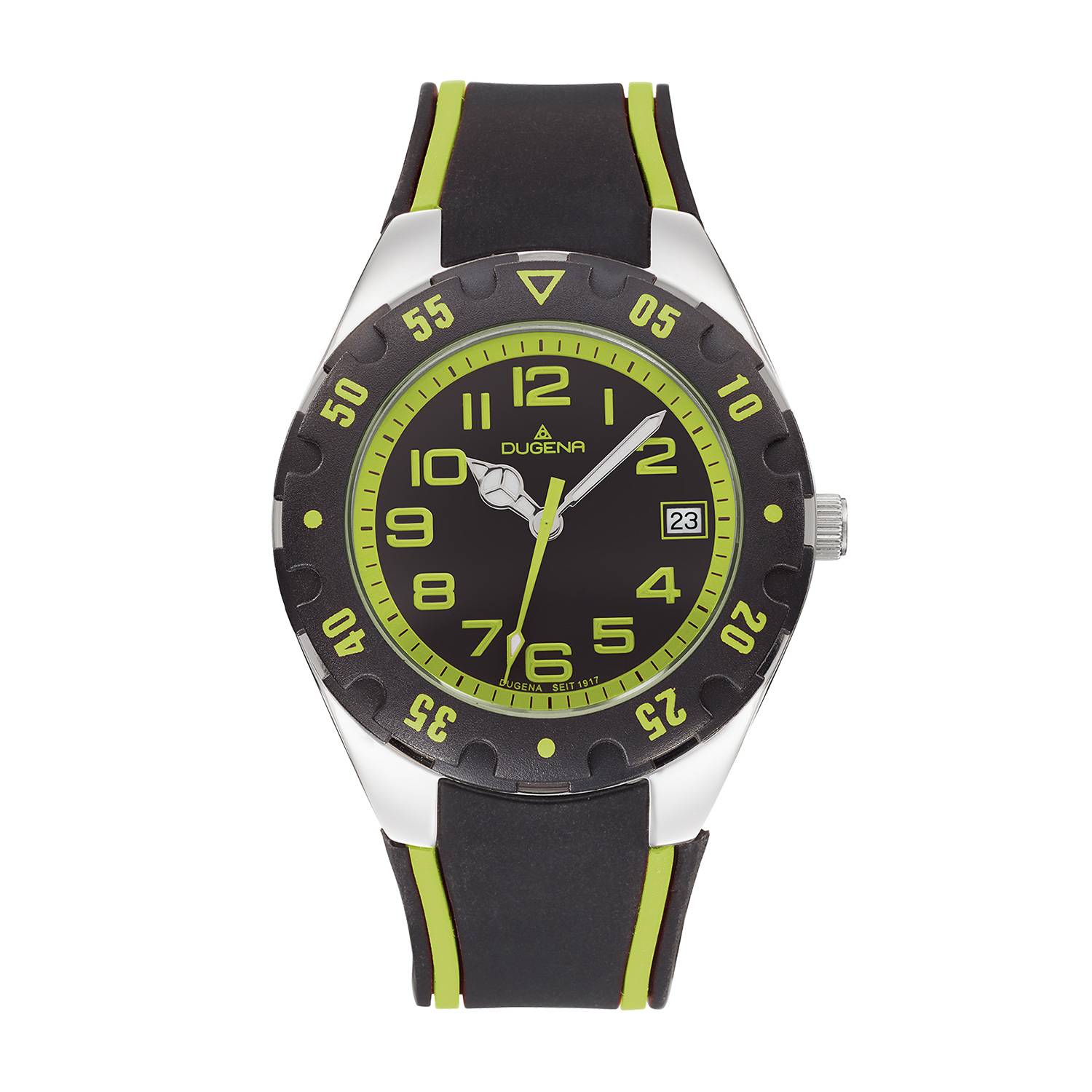 Dugena Jungen-Armbanduhr Diver Junior, Quarz, Edelstahl, Mineralglas, 10 bar