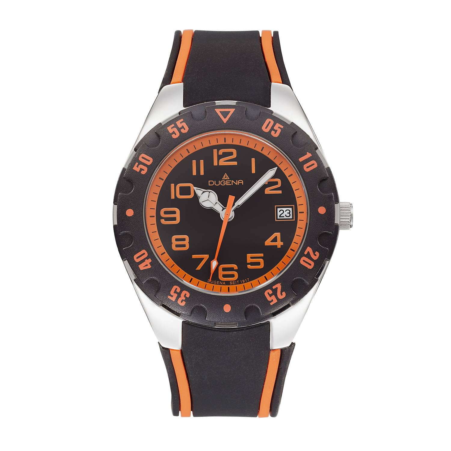 Dugena Jungen-Armbanduhr Diver Junior, Quarz, Edelstahl, Mineralglas, 10 bar