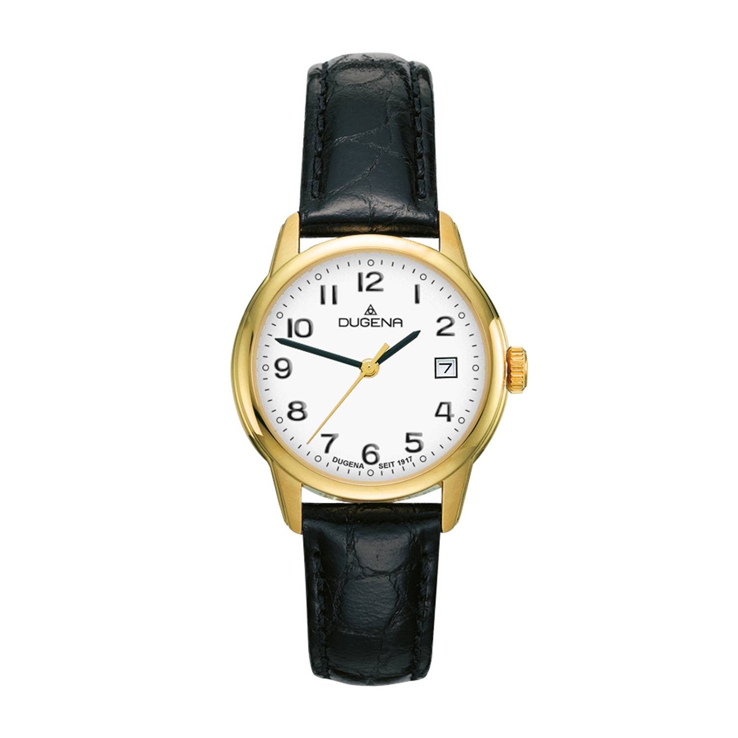 Dugena Damen-Armbanduhr Vega, Quarz, Edelstahl, Saphirglas, 5 bar
