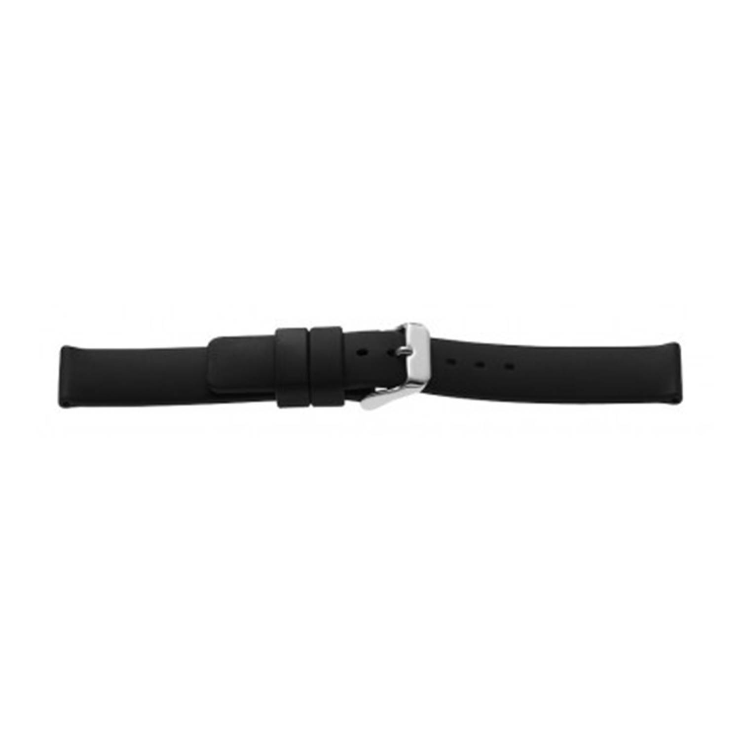 SELVA Silikonband 22 mm schwarz - extra lang