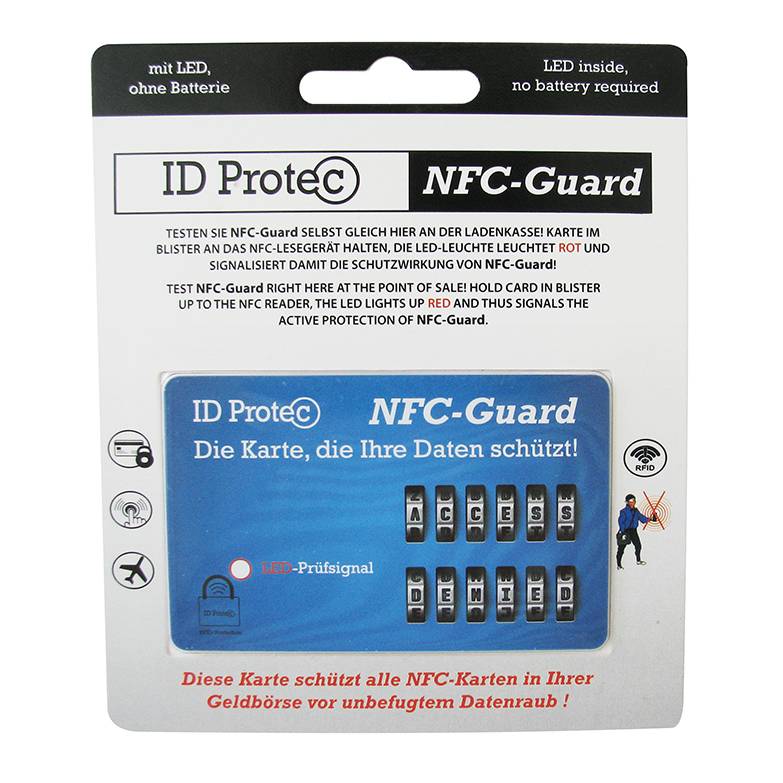 SELVA ID Protec Schutzkarte mit LED