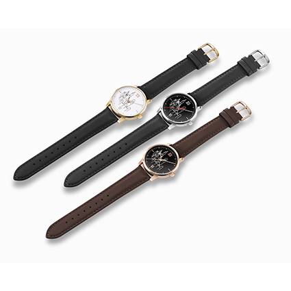 SELVA Königsschloss Edition Armbanduhr, rosé/ schwarz - Exklusiv