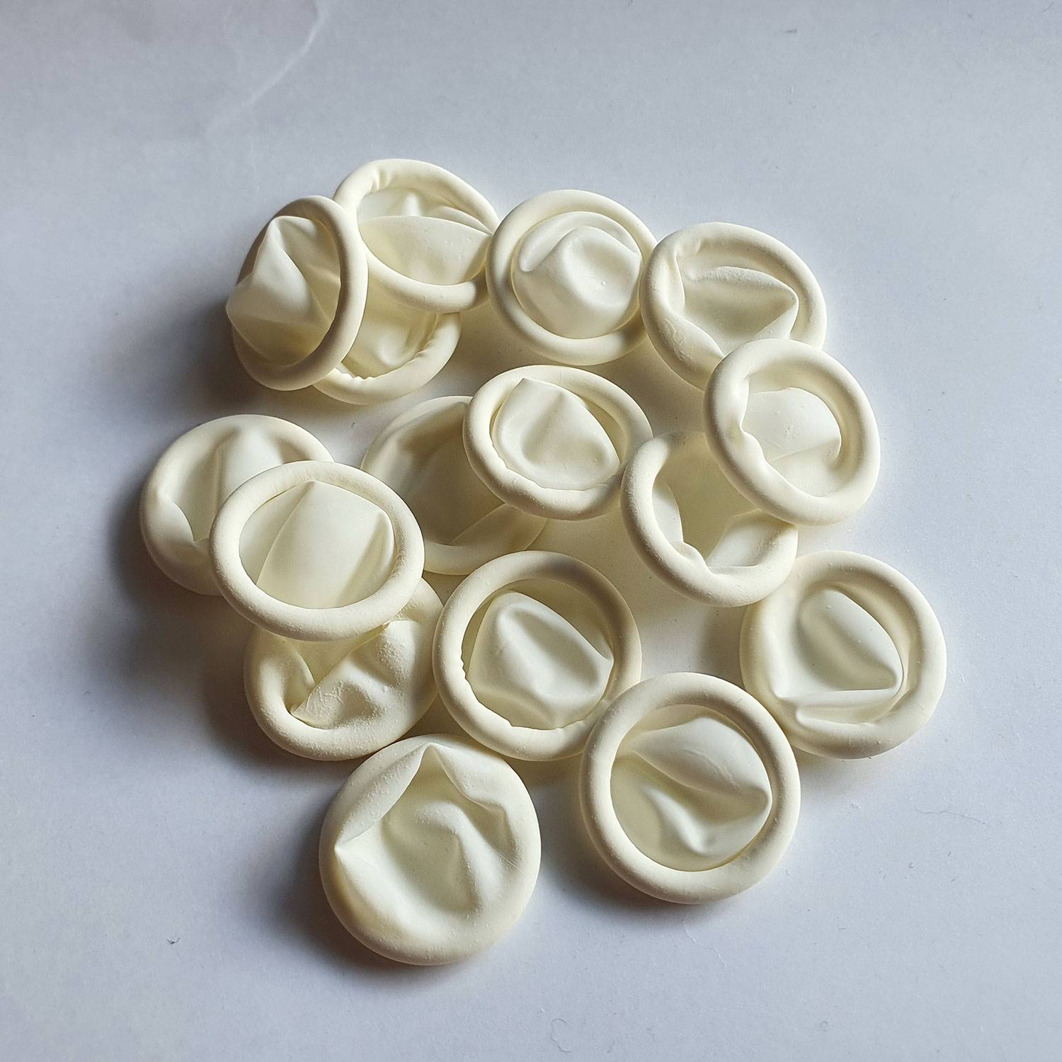 Flume Fingerlinge ungepudert, Größe S - 100 Stk. Packung