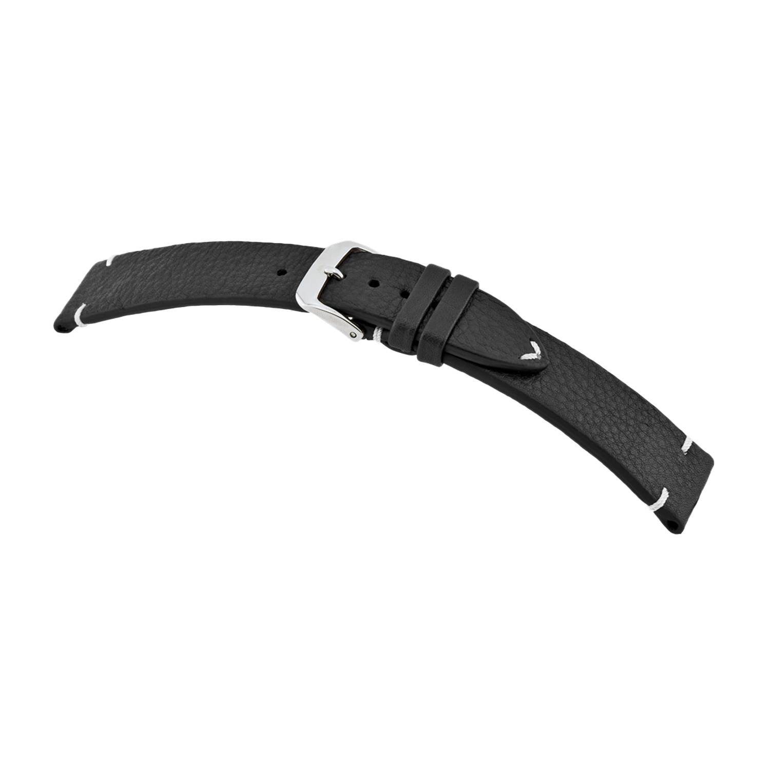 Happel Lederband El Paso 22 mm schwarz