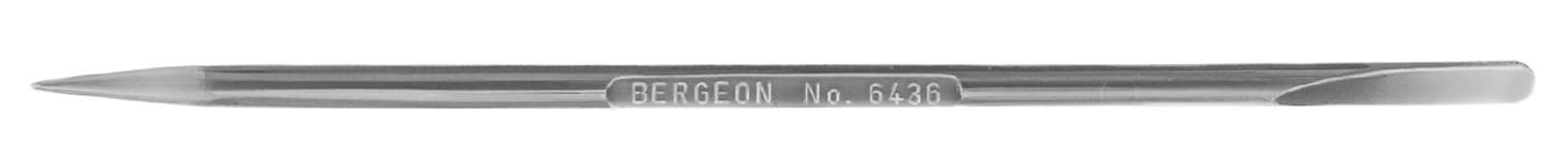 Bergeon 6436 Reinigungsstäbchen, aus Polystyrol, ein Ende spitz, ein Ende flach