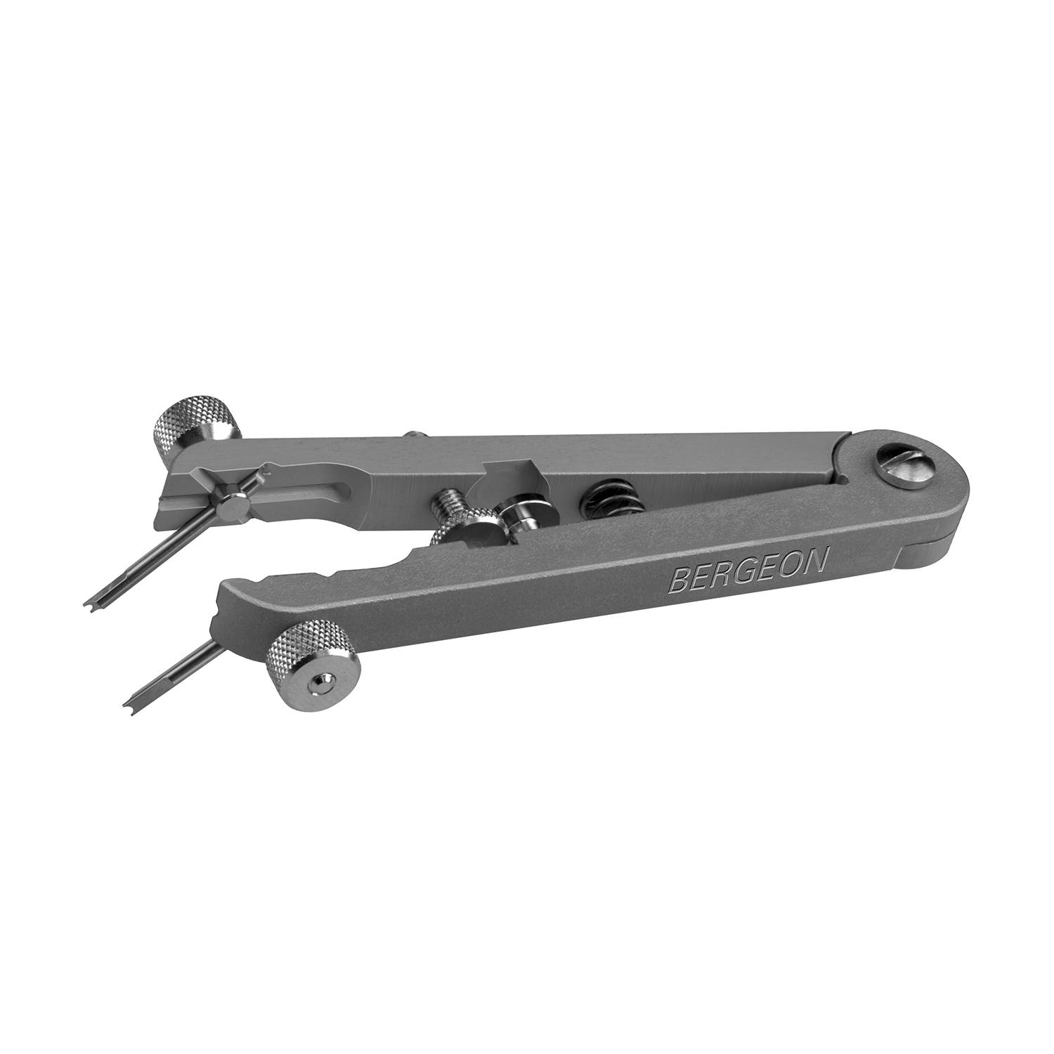 Bergeon 6825 Federstegzange, Anstoßweite 10–30 mm, Werkzeug für Uhrmacher