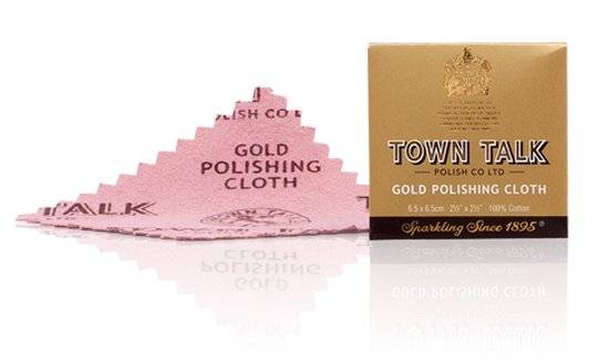 Town Talk Mr Town Talk Dinky Gold Poliertuch 6,5cm x 6,5cm