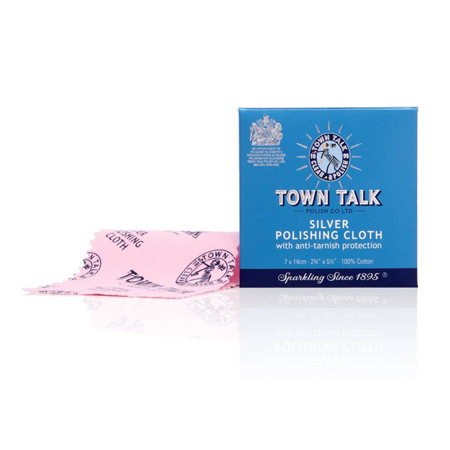 Town Talk Mini Silber Poliertuch 7mm x 14mm