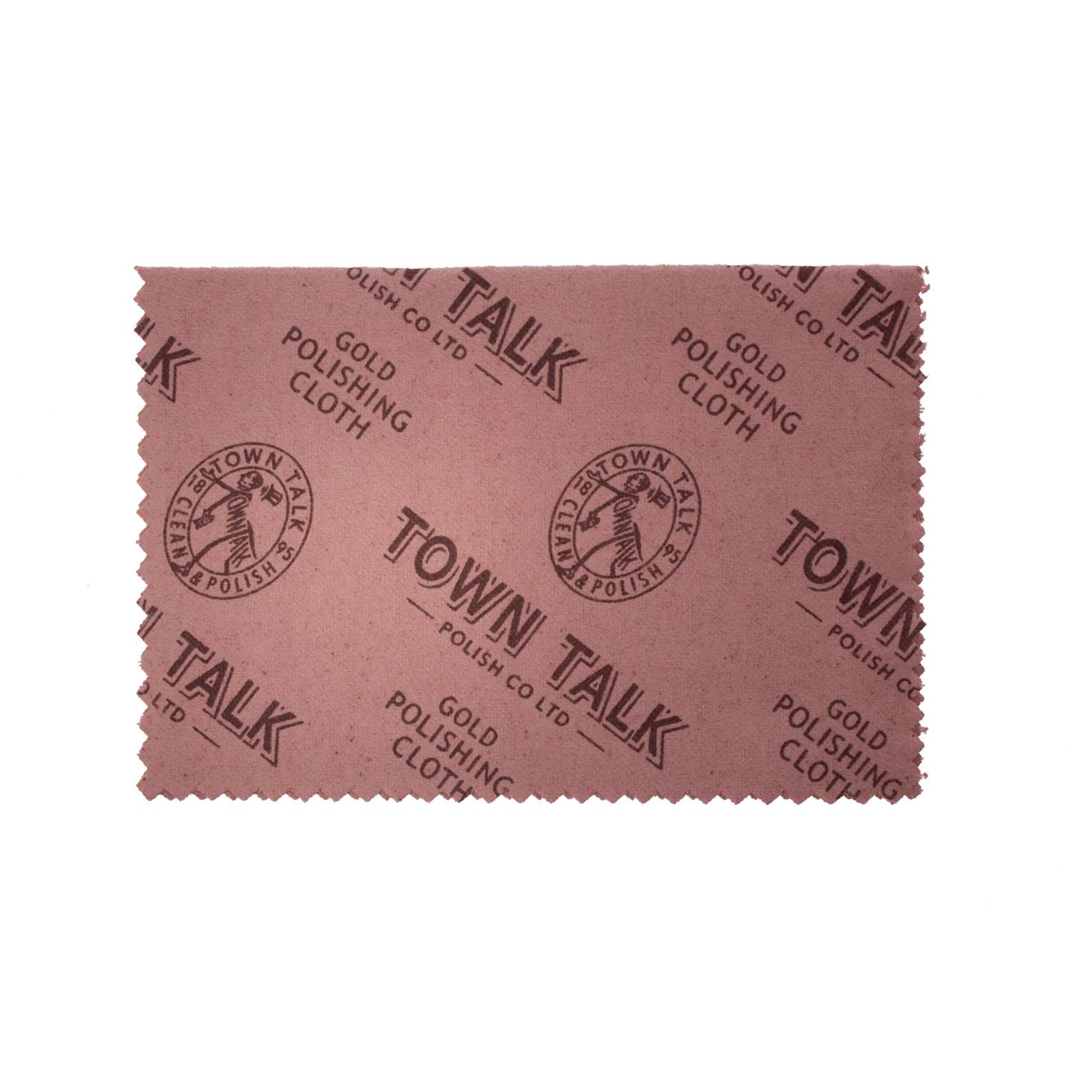 Town Talk Gold- und Schmuckpflege-Set, 2 feuchte Reinigungstücher, 1 Poliertuch