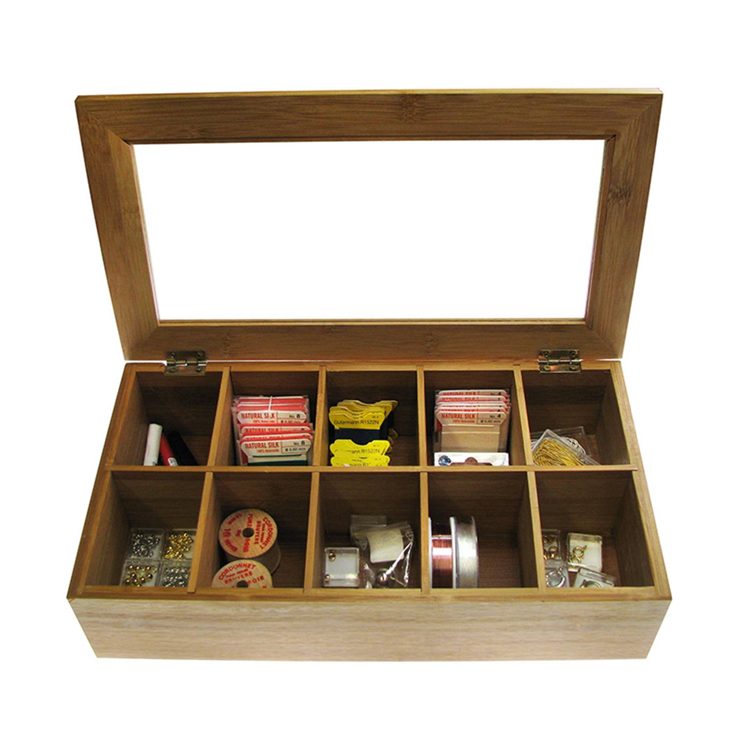 SELVA Sortier- und Ordnungsbox für Aufreihmaterial u.a.