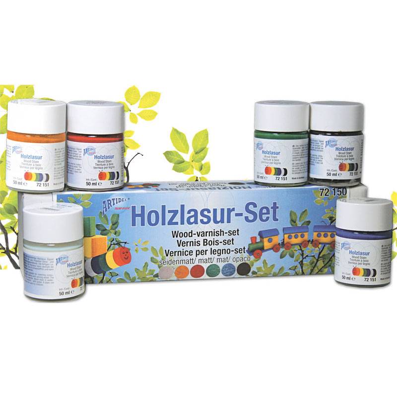 Artidee Holzlasur-Set