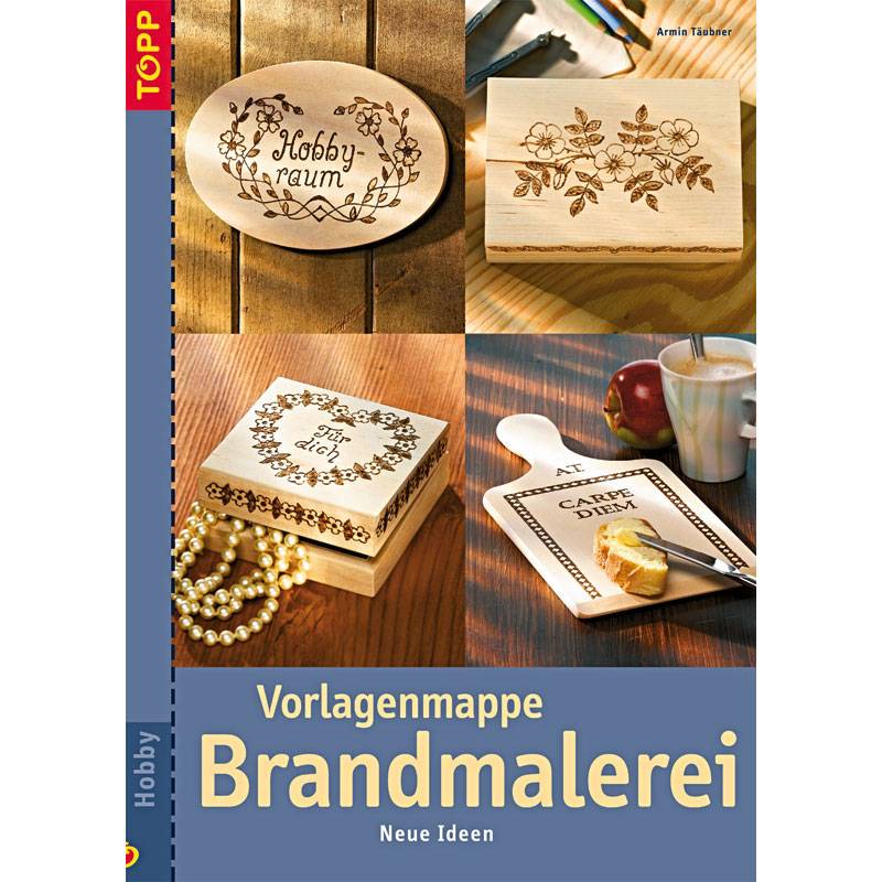 SELVA Buch Vorlagenmappe Brandmalerei - Neue Ideen