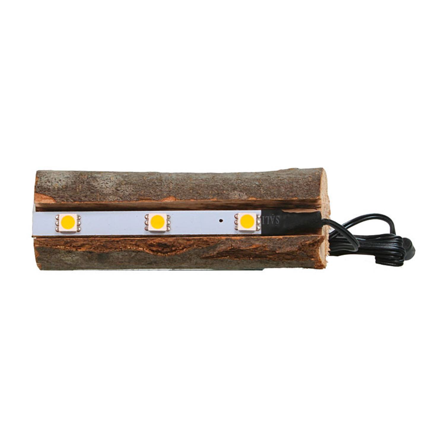 Baumstamm mit indirekter LED-Beleuchtung, inkl. Stromkabel mit Stecker