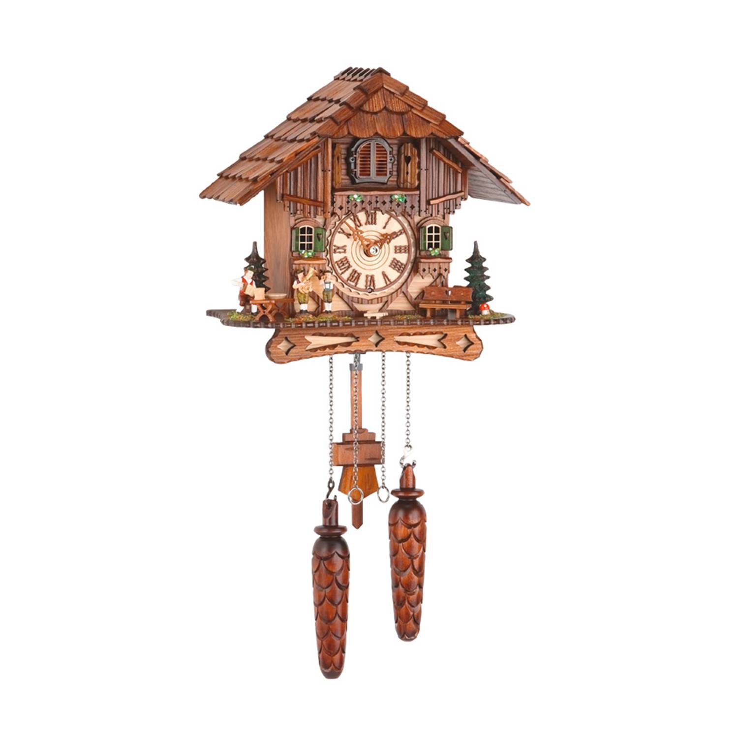 SELVA Kuckucksuhr Musikanten
