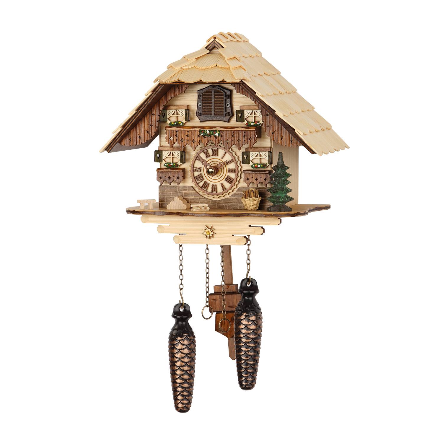 SELVA Kuckucksuhr Gengenbach mit 12 Melodien