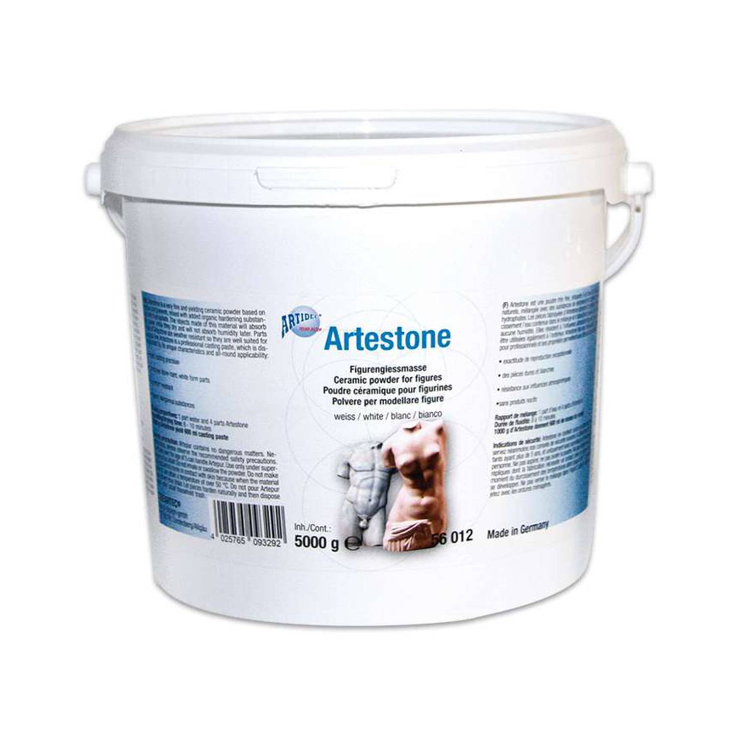 11,36 € / 1 kg Artestone-Figurengießmasse weiß 5000g