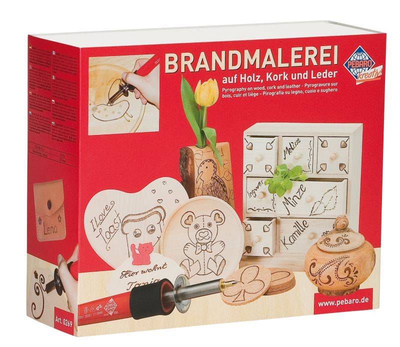 SELVA Bastelset Brandmalerei