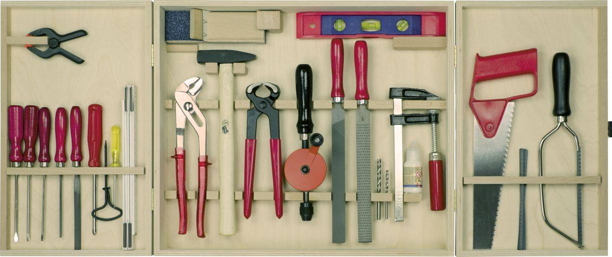 SELVA Profi-Werkzeugschrank, 30 Teile