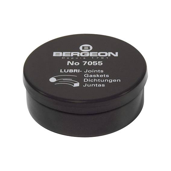 Bergeon 7055 Dose, Lubri-Dichtung, Einfettdose, Dichtungsfett, Uhrendichtungen fetten