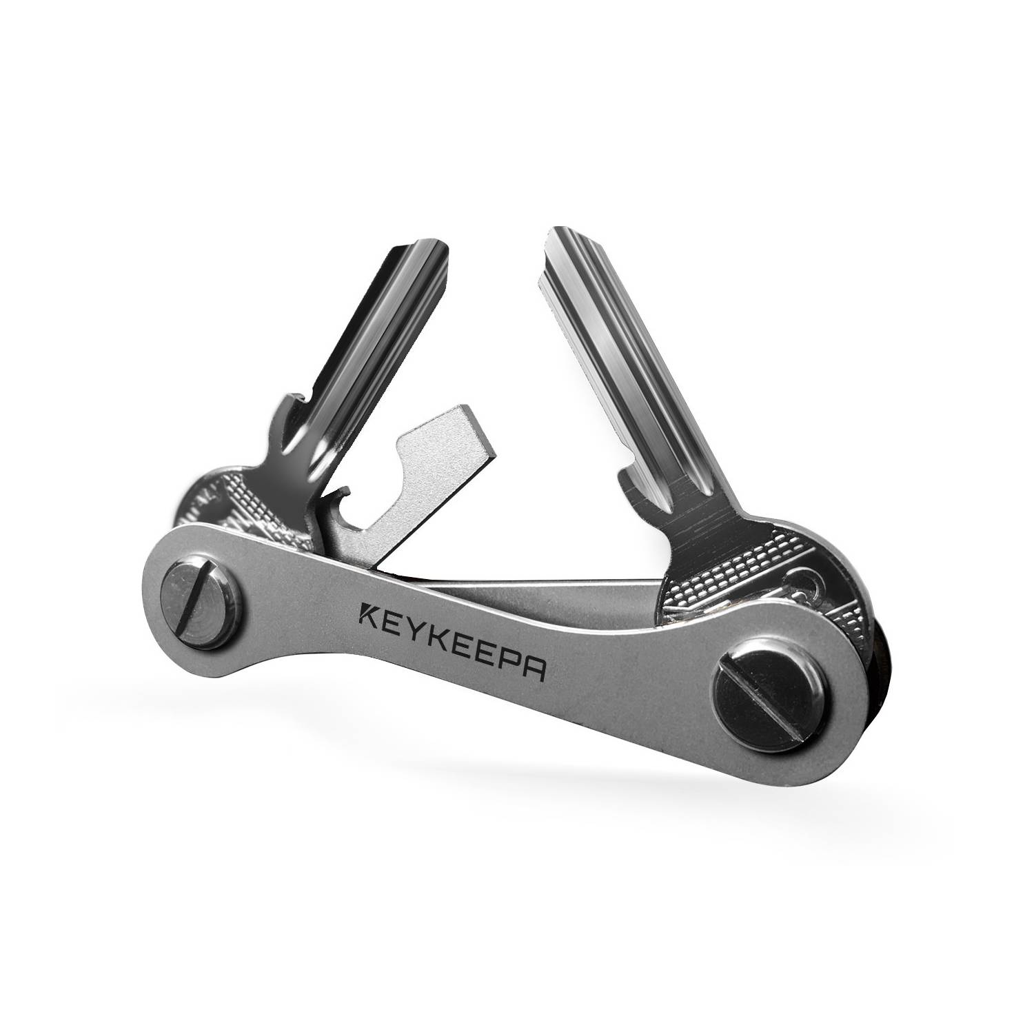 SELVA Keykeepa Edelstahl für bis zu 12 Schlüssel, silber