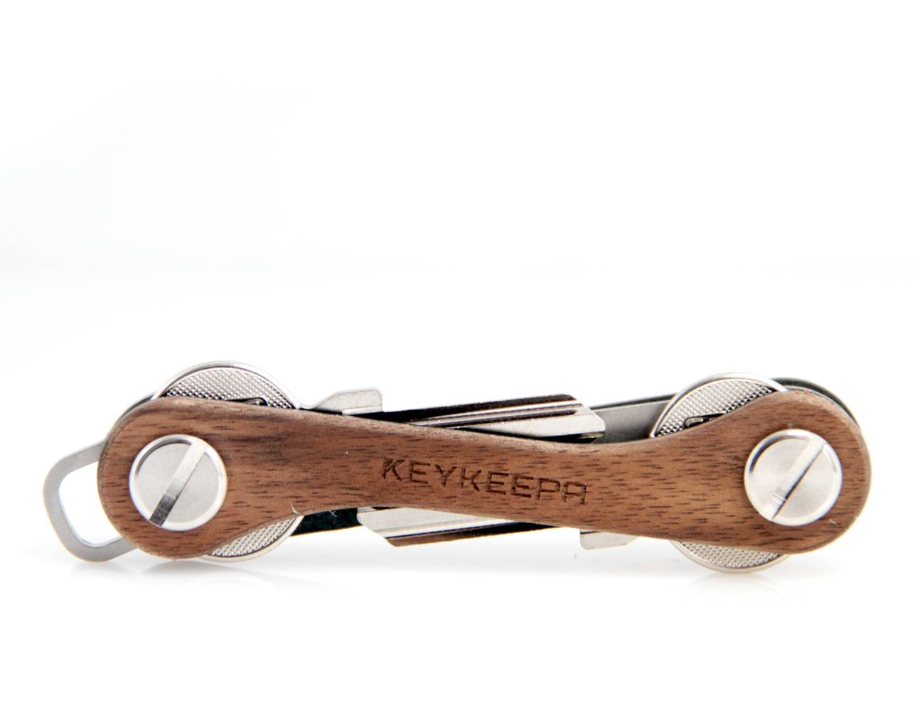 SELVA Keykeepa Nussbaum für bis zu 12 Schlüssel, braun