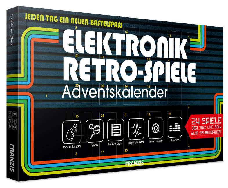 Franzis Adventskalender Retrospiele / Elektronikspiele