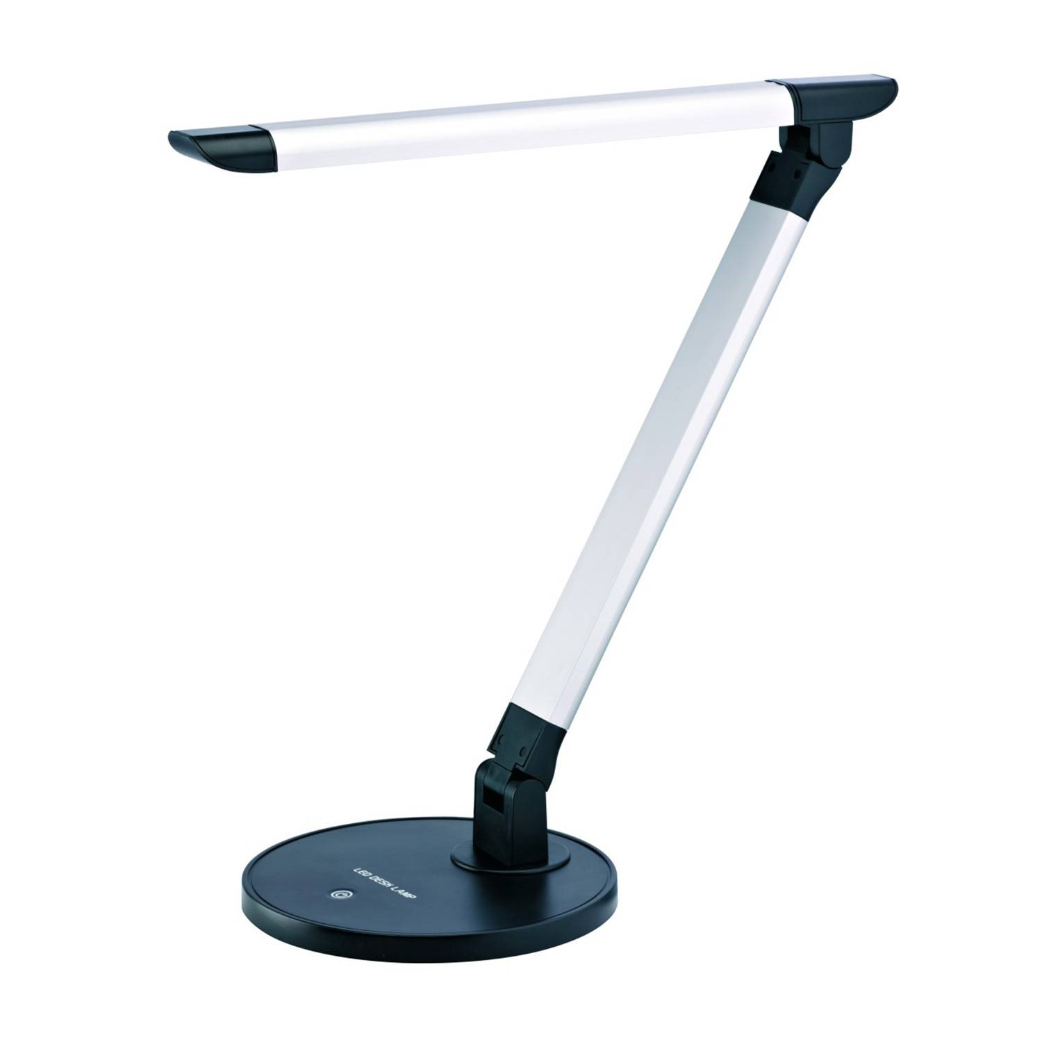 Alco 9157 LED-Arbeitsplatzleuchte, Schwarz / Silber, 3-fach dimmbar, mit Touch