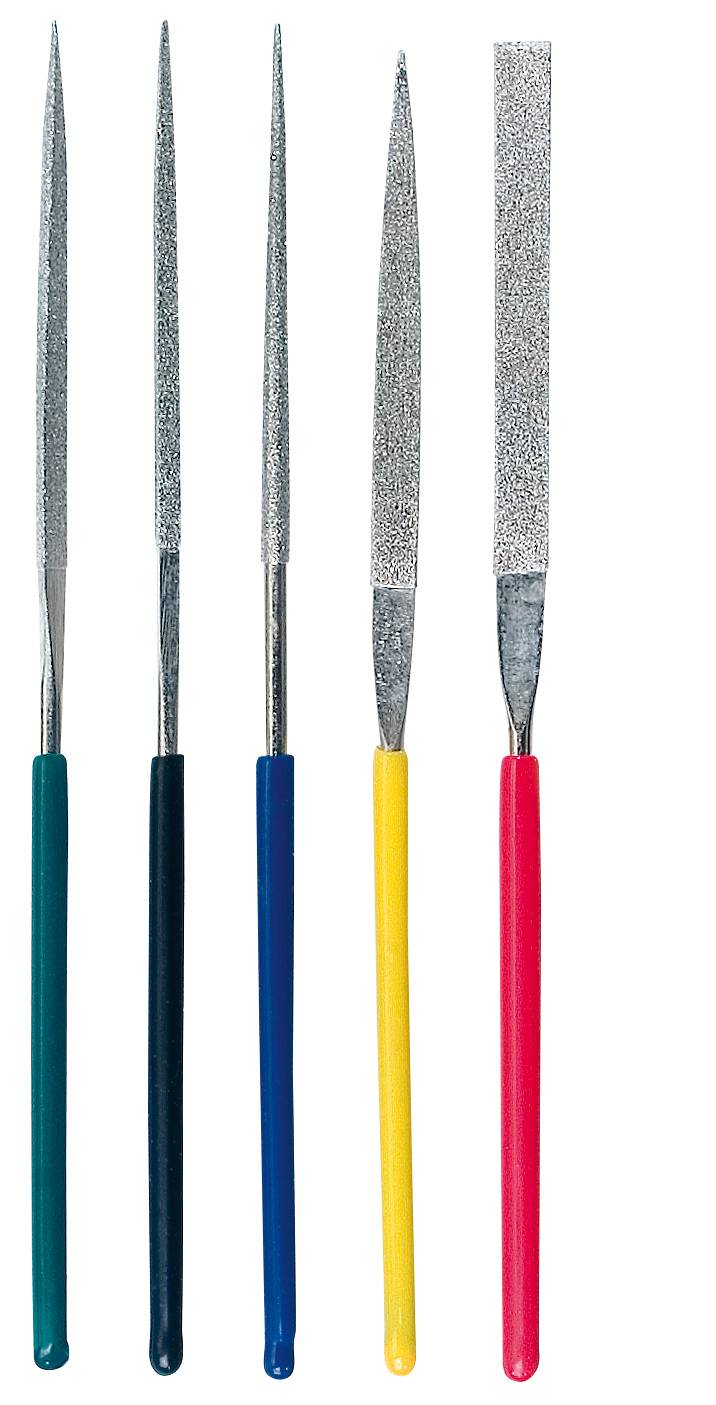 SELVA Diamant-Nadelfeilen-Set 5-tlg 100mm