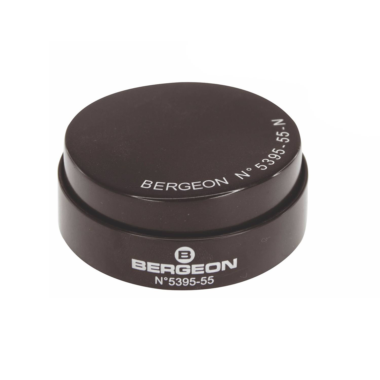 Bergeon 5395-55-N Montagekissen, Uhrengehäusekissen, 55 mm, Gel, Schwarz, weich