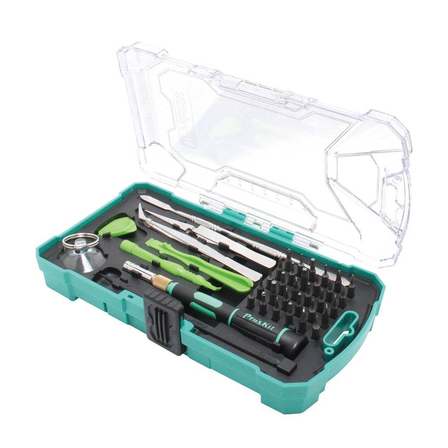PRO'S KIT Schraubendreher- und Bit-Satz für Akkutausch